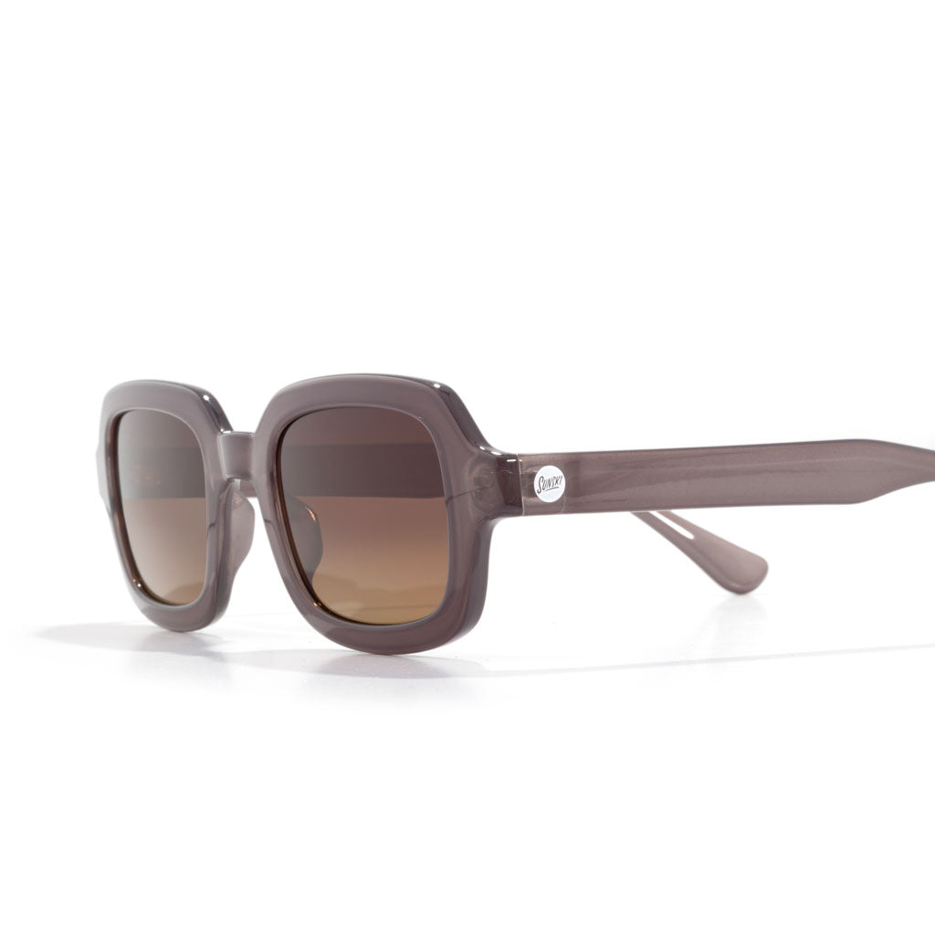 Sunski | Lago | Sustainable Sunglasses | Fog Terra Fade 