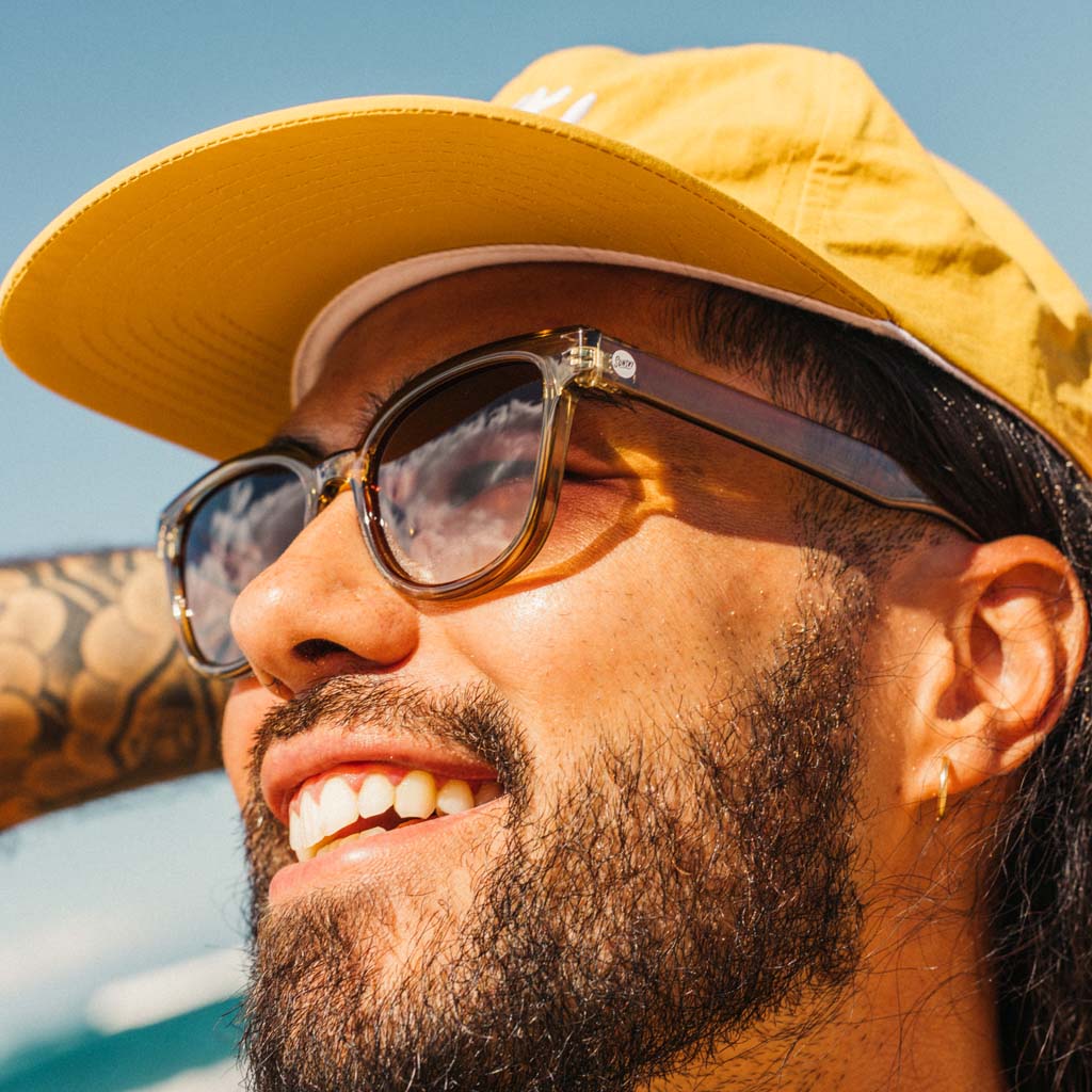 Miho Sunski SUN-MI-SSE Sunglasses One Size / Seaweed Sepia