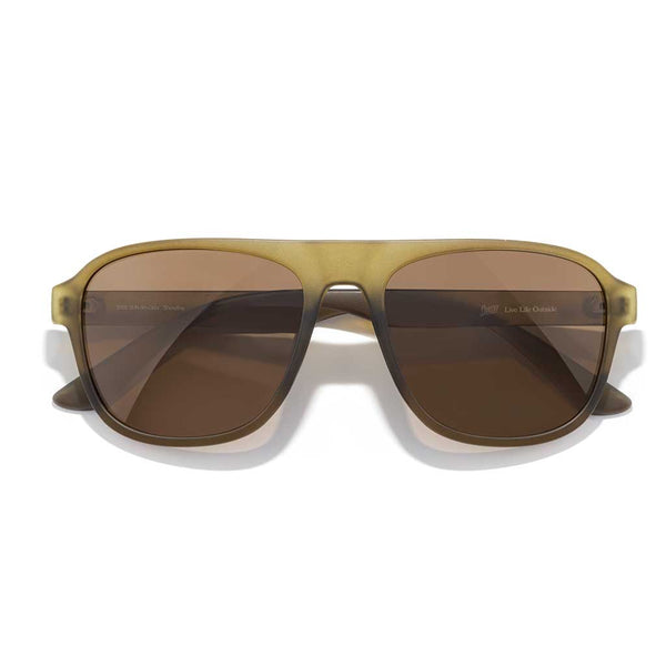 Shoreline Sunski SUN-SH-OAM Sunglasses One Size / Olive Amber