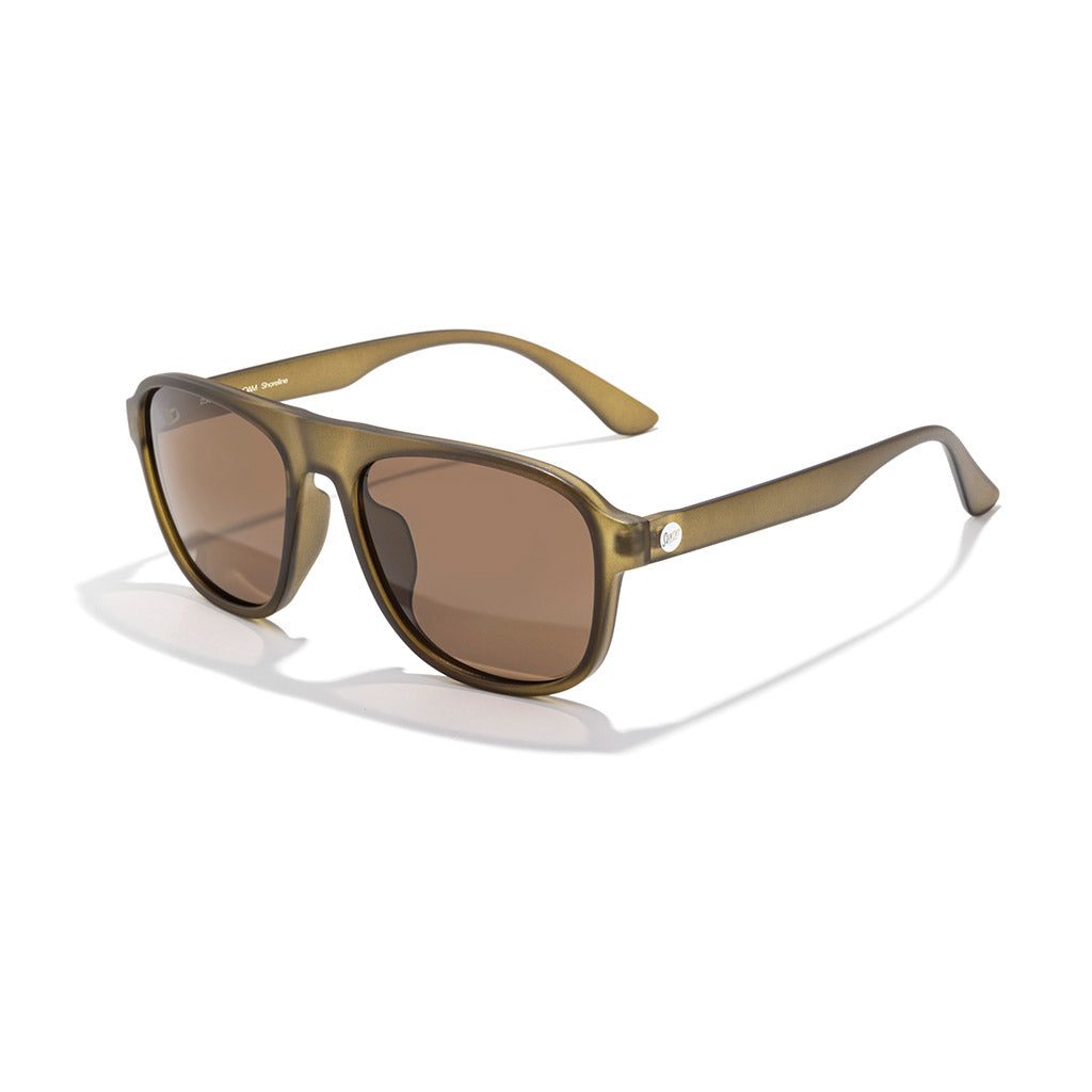 Shoreline Sunski SUN-SH-OAM Sunglasses One Size / Olive Amber