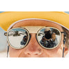 Strada Sunski SUN-ST-ISI Sunglasses One Size / Ivory Silver