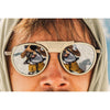 Strada Sunski SUN-ST-ISI Sunglasses One Size / Ivory Silver