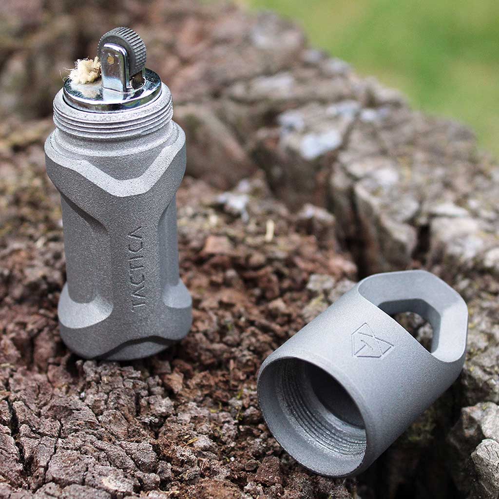Survival Rope Lighter TACTICA | X.100 Survival Lighter | Outdoor Lighter | Orange - WildBounds