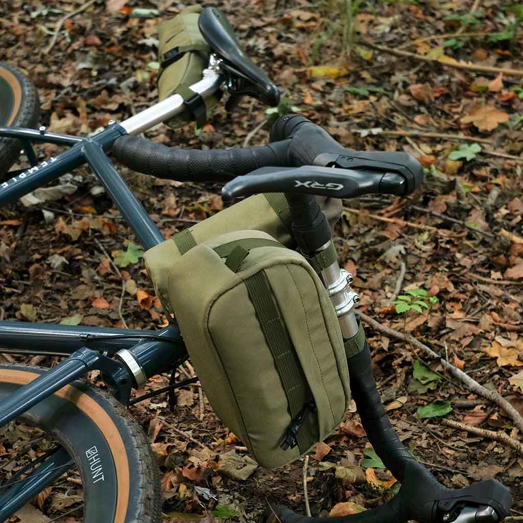 Bar Bag Temple Cycles TS-BAR-OLI Bike Bags 2L / Olive Green