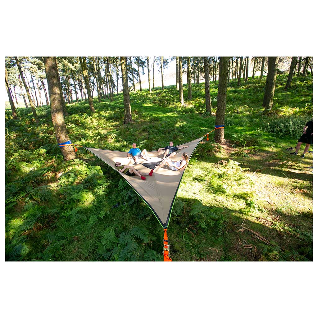 Safari Trillium XL Hammock | 6 Person Tentsile THMXL3 Hammocks 6 Person / Beige/Brown