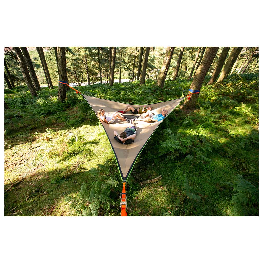 Tentsile Safari Trillium XL Hammock 6 Person Beige/Brown WildBounds