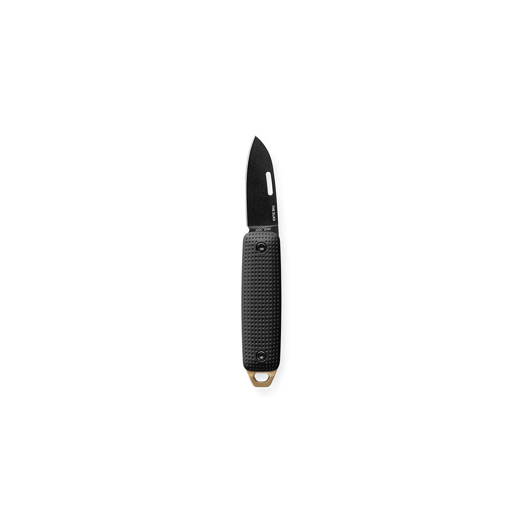 The Elko The James Brand KN132263-00 Pocket Knives One Size / Black/Fire