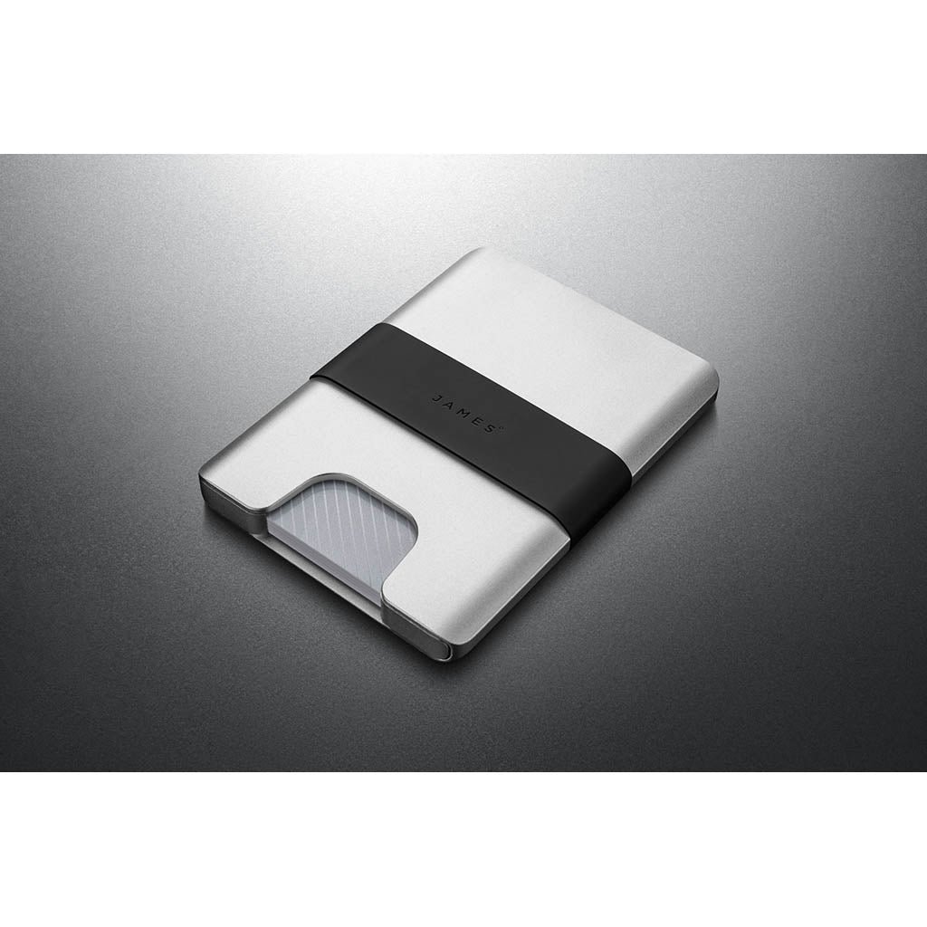 The Lowe The James Brand ES217995-10 Wallets One Size / Silver/Black