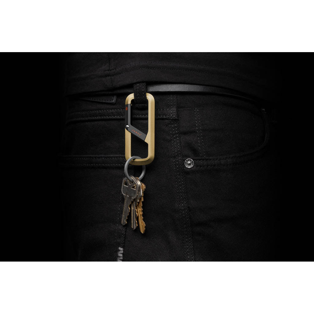 The Madison The James Brand ES216990-10 Keyrings One Size / Gold/Black