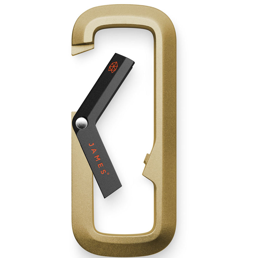 The Madison The James Brand ES216990-10 Keyrings One Size / Gold/Black