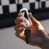 The Madison The James Brand ES216906-10 Keyrings One Size / Silver