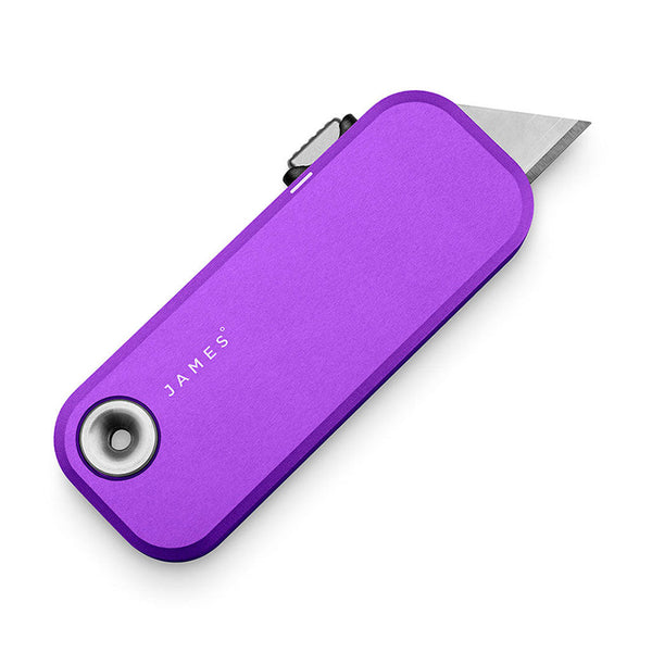 The James Brand | The Palmer | Utility Knife | Atomic Purple