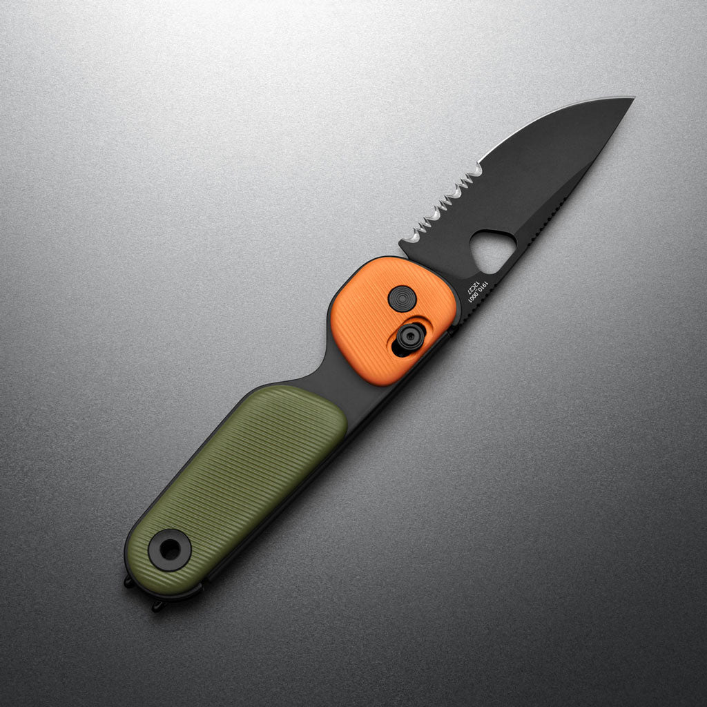The Redstone The James Brand KN118197-01 Pocket Knives One Size / OD Green / Orange / Black
