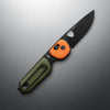 The Redstone The James Brand KN118197-01 Pocket Knives One Size / OD Green / Orange / Black