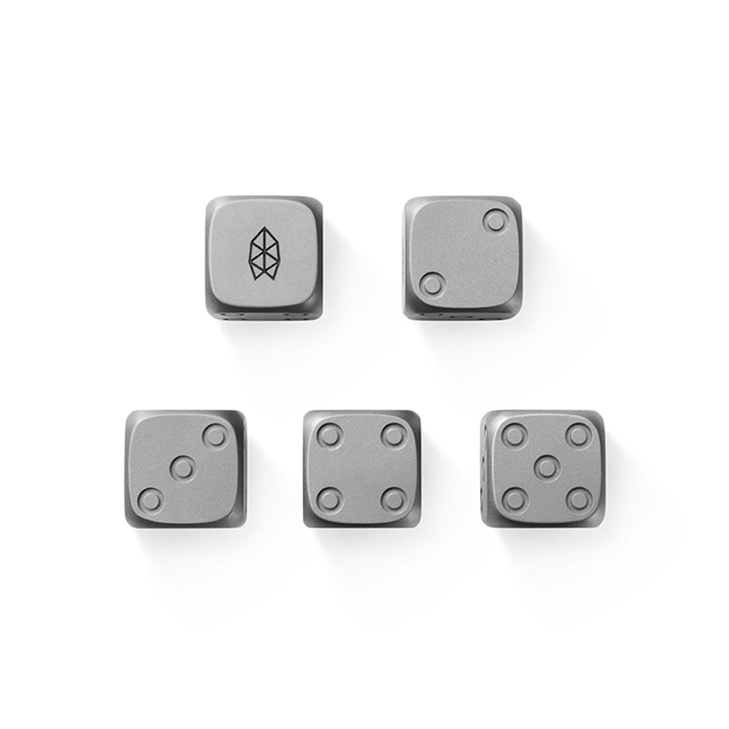 Titanium Dice Set