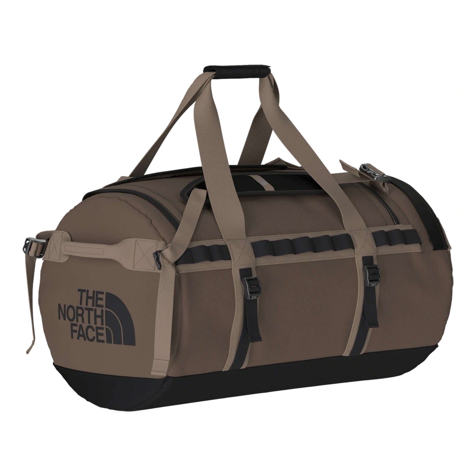 Base Camp Duffle - M The North Face NF0A52SAXE7-OS Duffle Bags 71L / Smokey Brown/TNF Black/Garnet