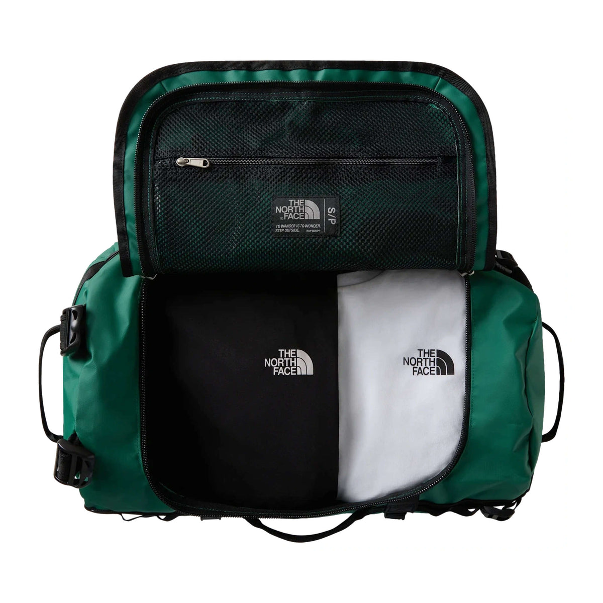 Base Camp Duffle - S The North Face NF0A52STS9W-OS Duffle Bags 50L / Evergreen/TNF Black
