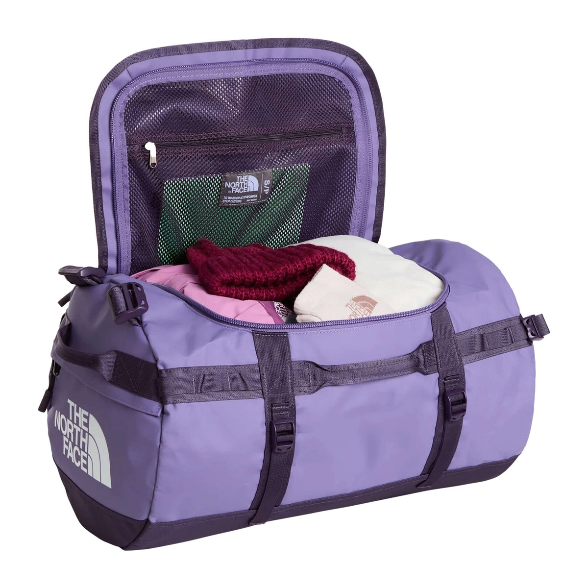Base Camp Duffle - S The North Face NF0A52STS63-OS Duffle Bags 50L / Grounded Plum/Endless Dusk