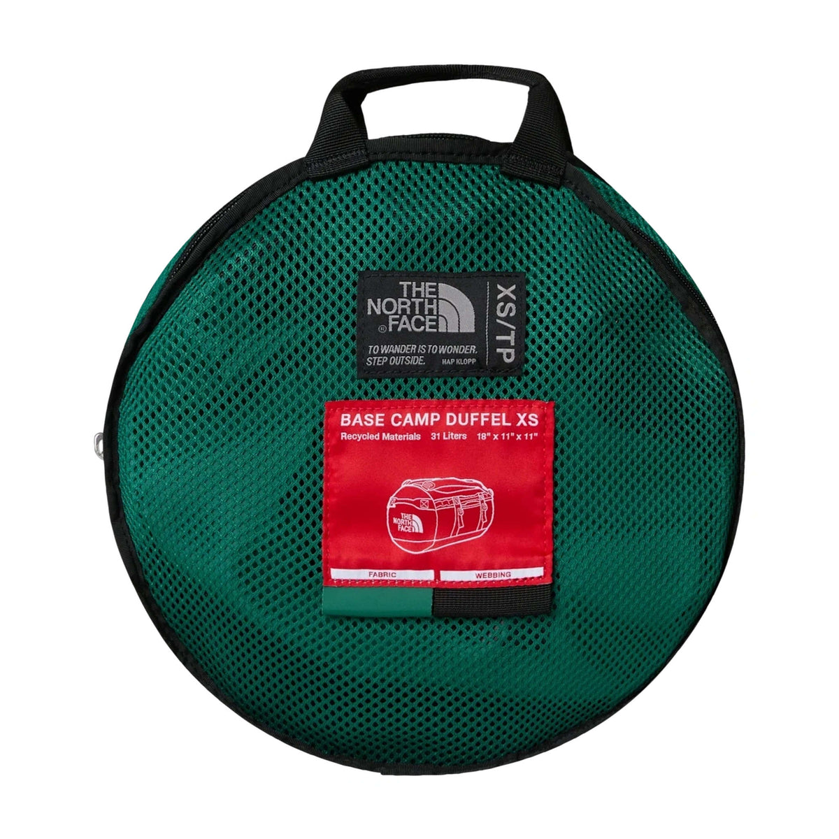 Base Camp Duffle - XS The North Face NF0A52SSS9W-OS Duffle Bags 31L / Evergreen/TNF Black