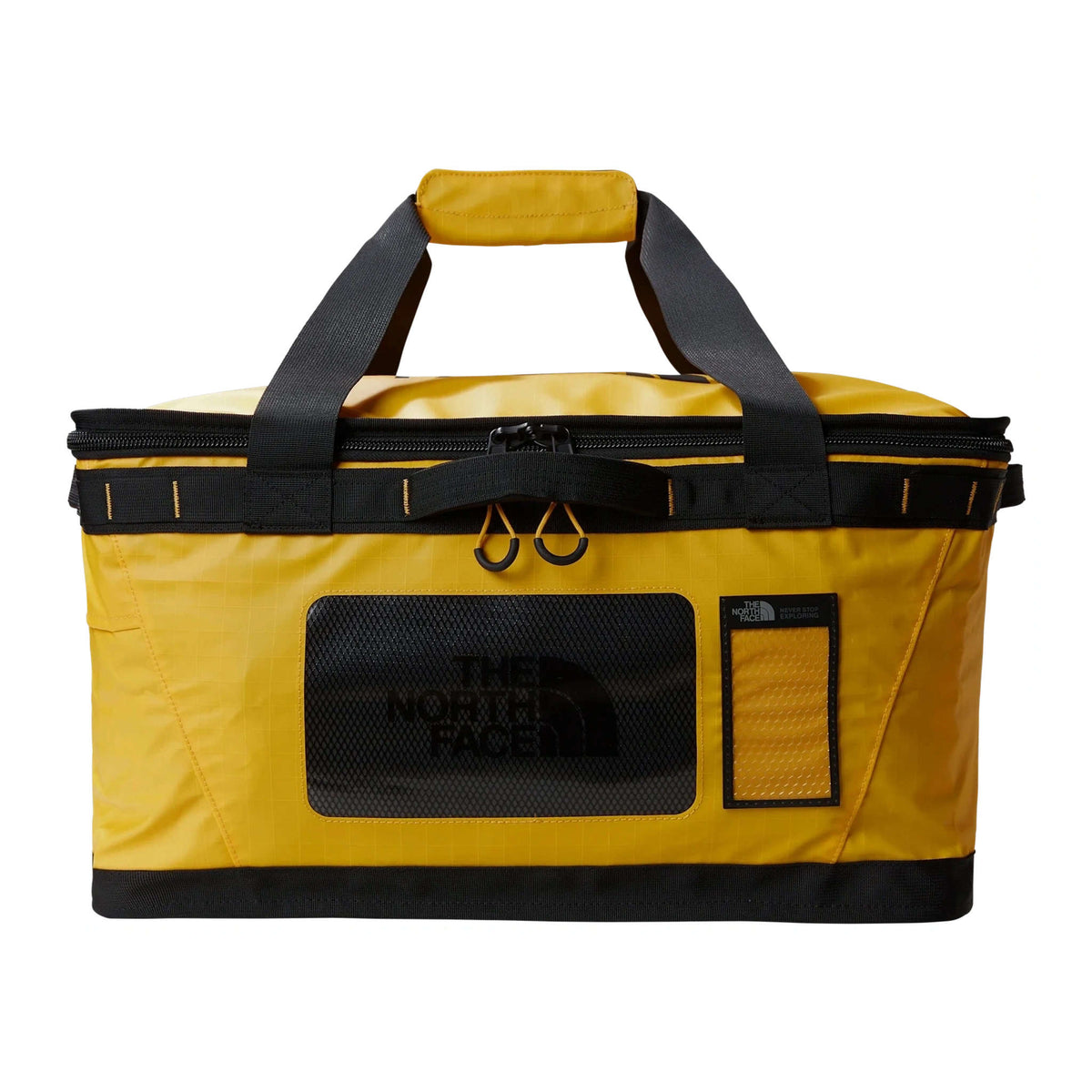 Base Camp Gear Box M The North Face NF0A81CD4WP-OS Camp Storage Boxes 65L / Summit Gold/TNF Black/NPF