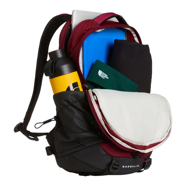 The North Face | Borealis Backpack | Tnf 28l Backpack | Burgundy Crush/TNF Black