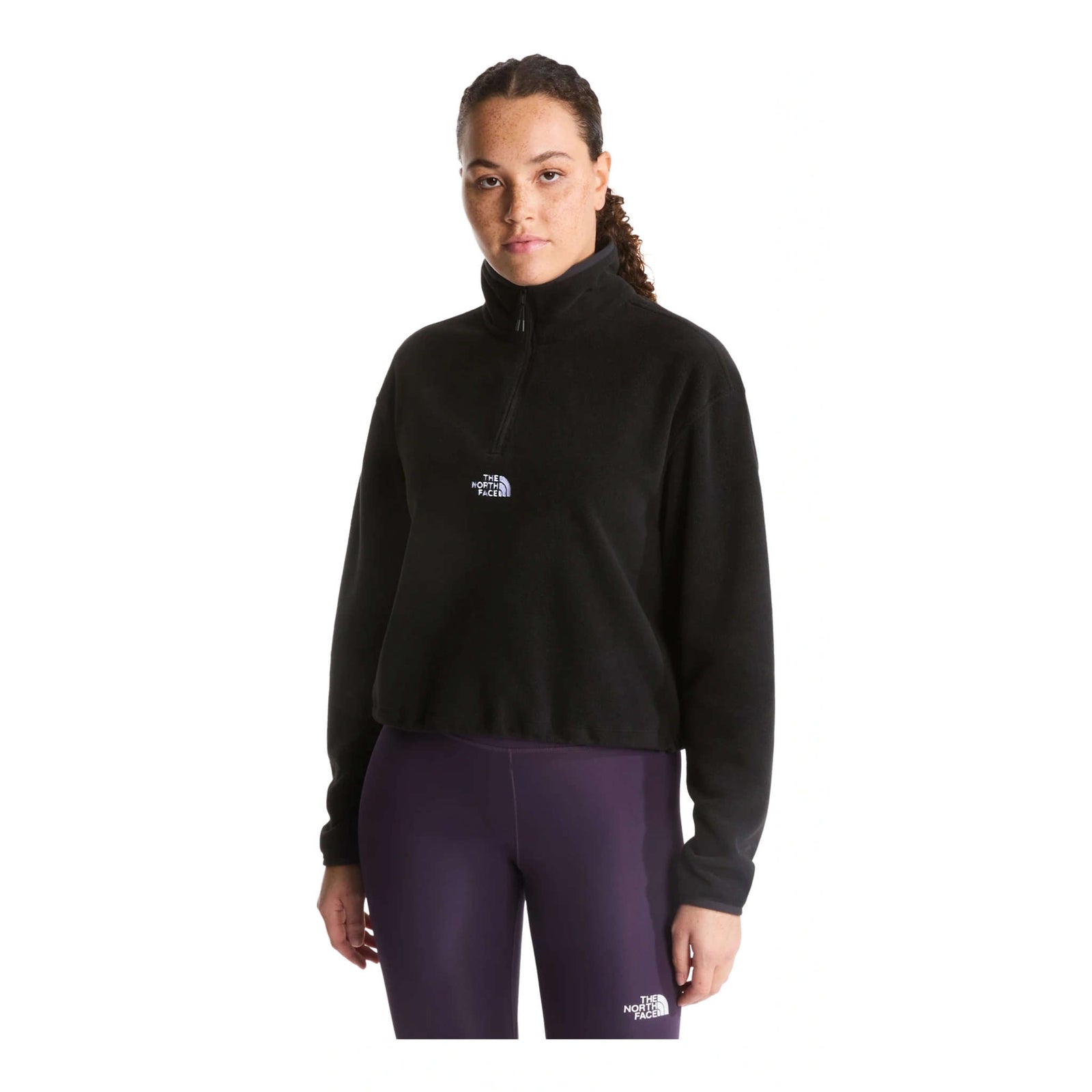 Novelty Logo Glacier | 1/4 Zip | Women's The North Face Women's Fleece Jackets
