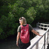 Backpack Plus Ticket To The Moon TMPBP34 Backpacks 25L / Burgundy