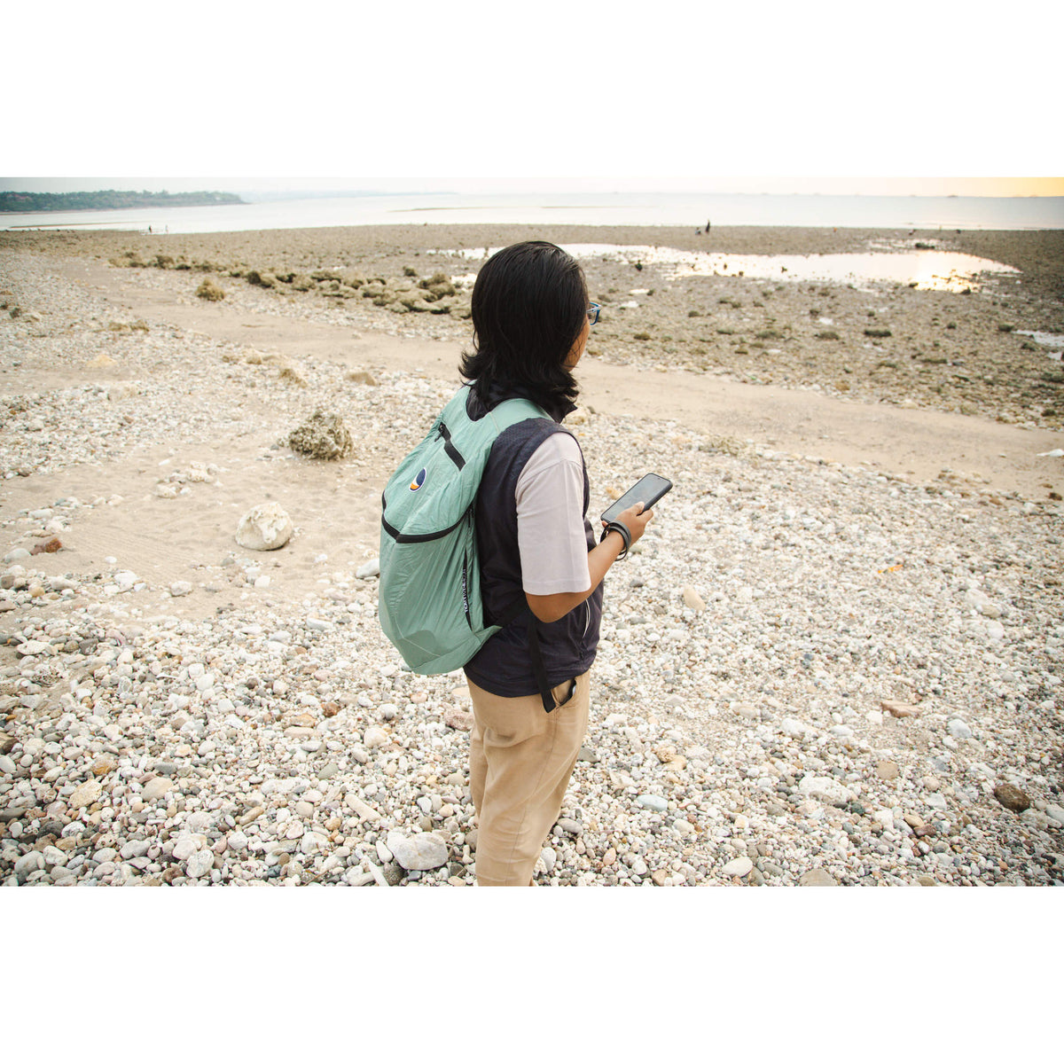 Backpack Plus Ticket To The Moon TMPBP89 Backpacks 25L / Petrol Green