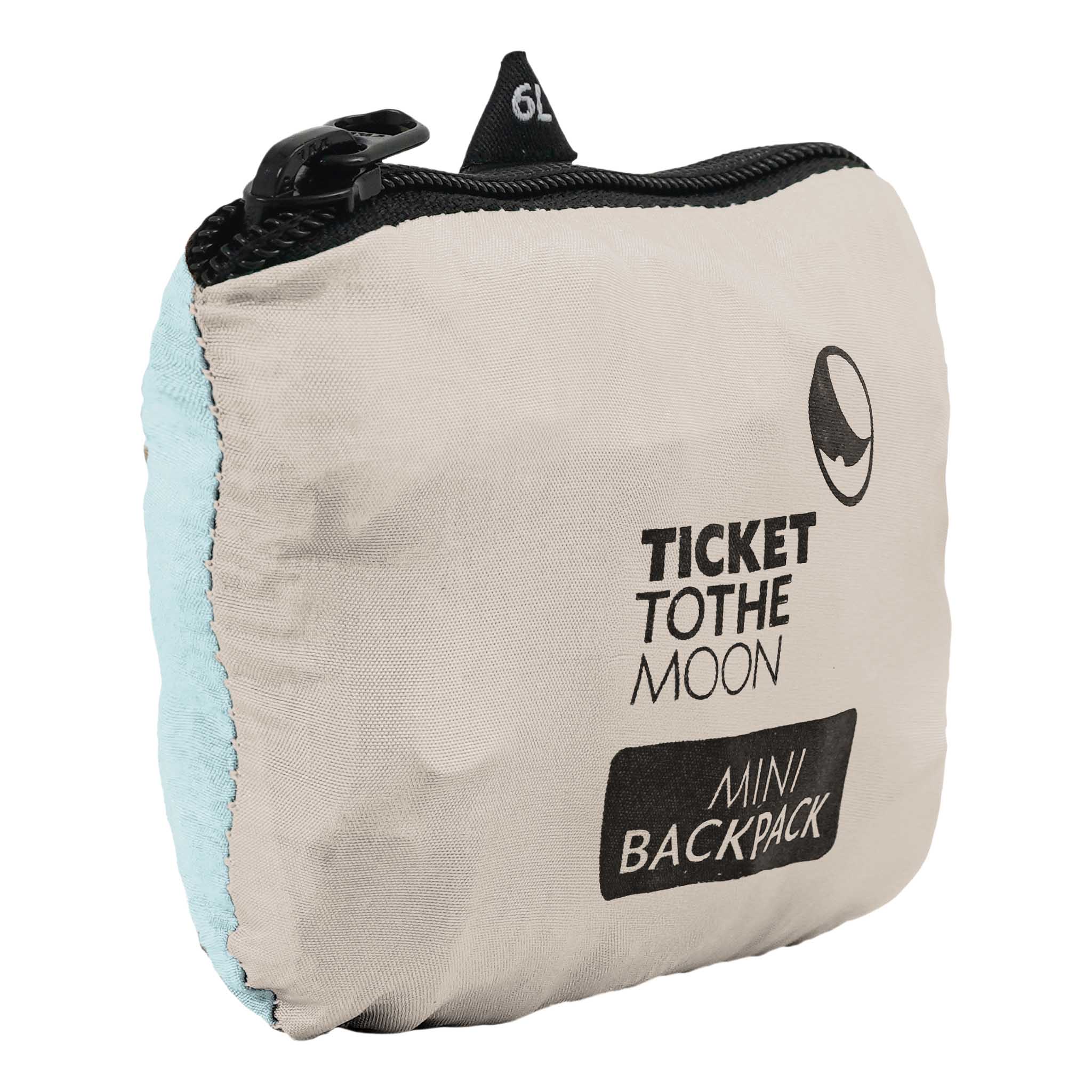 ecote mini backpack Ticket To The Moon | Backpack XS | Packable Backpack | Beige/Cloud