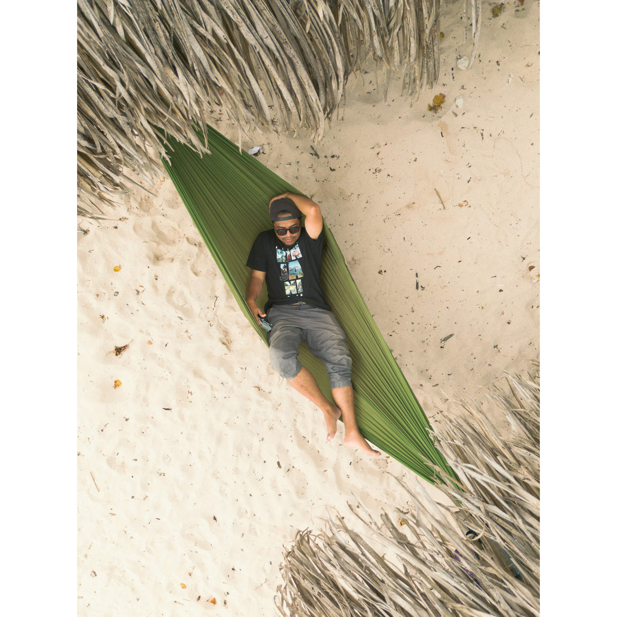 Compact Hammock Ticket To The Moon TMC85 Hammocks 320 x 155 cm / Leaf Green