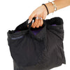 Eco Bag Ticket To The Moon TMEBL0707 Tote Bags 30L / Black/Black