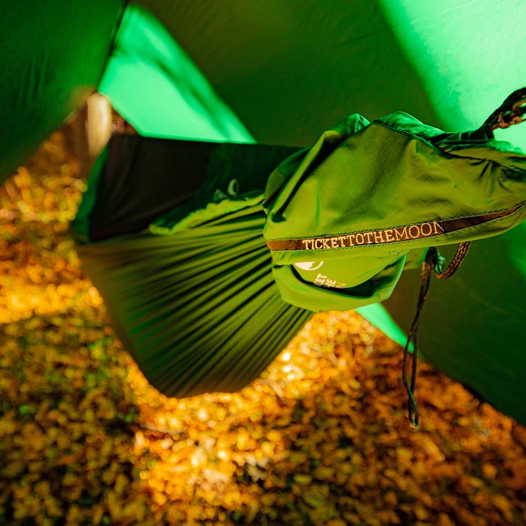 tarp ticket to the moon Ticket To The Moon | Fullmoon Tarp | Camping tarp | Dark Green