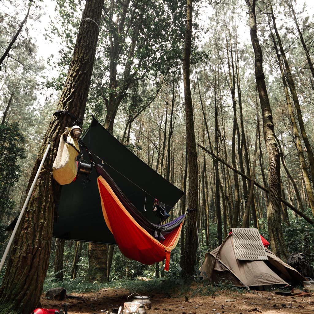 ticket to the moon tarp Ticket To The Moon | Fullmoon Tarp | Camping tarp | Dark Green