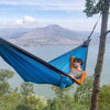 King Size Hammock Ticket to the Moon TMK1503 Hammocks King / Aqua/Dark Grey