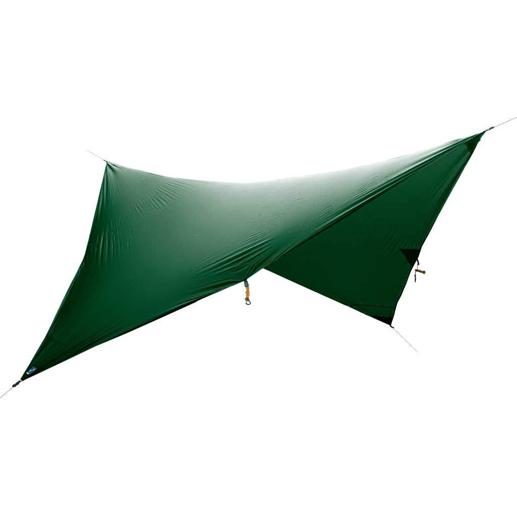 billig tarp Ticket To The Moon | Lightest Tarp | Ultralight tarp | Dark Green