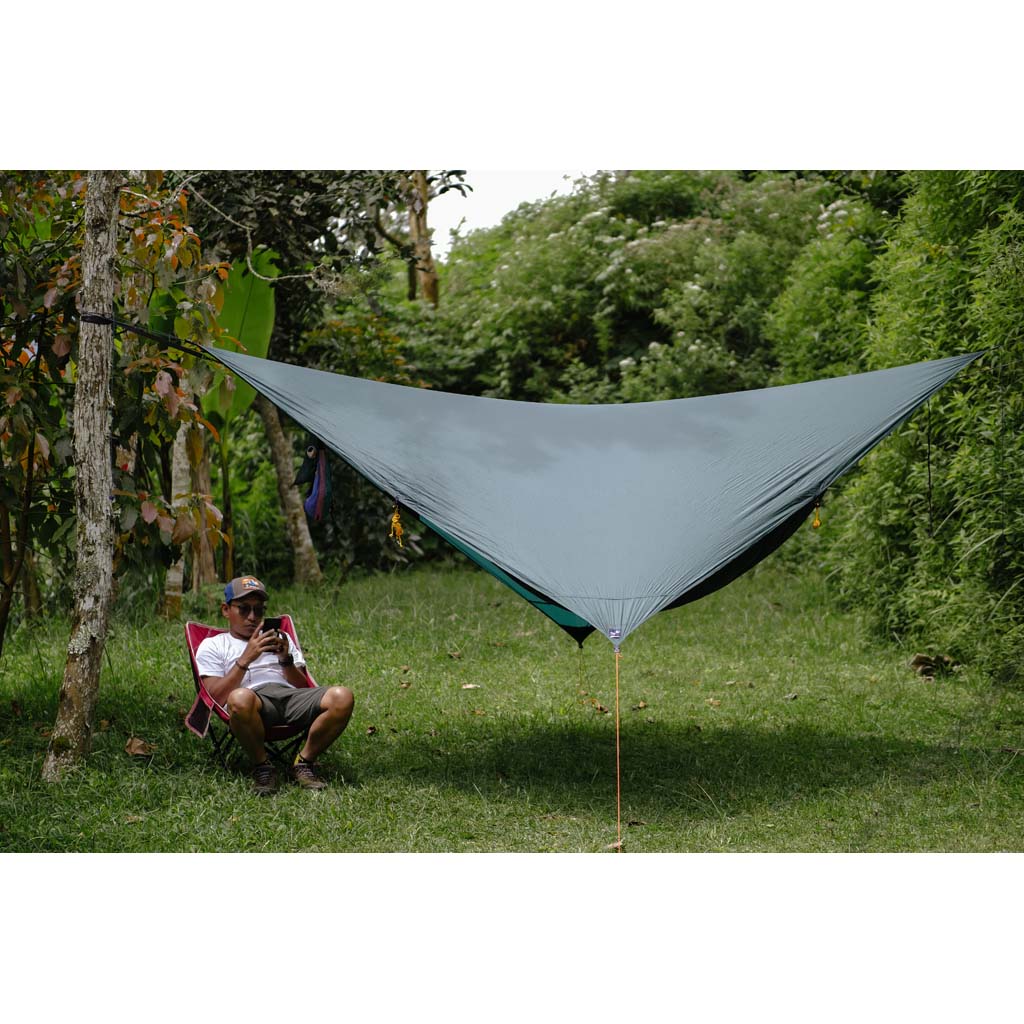 Ticket To The Moon | Lightest Tarp | Ultralight tarp | Dark Green