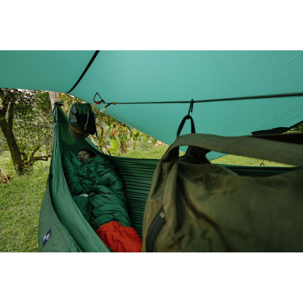 Ticket To The Moon | Lightest Tarp | Ultralight tarp | Dark Green
