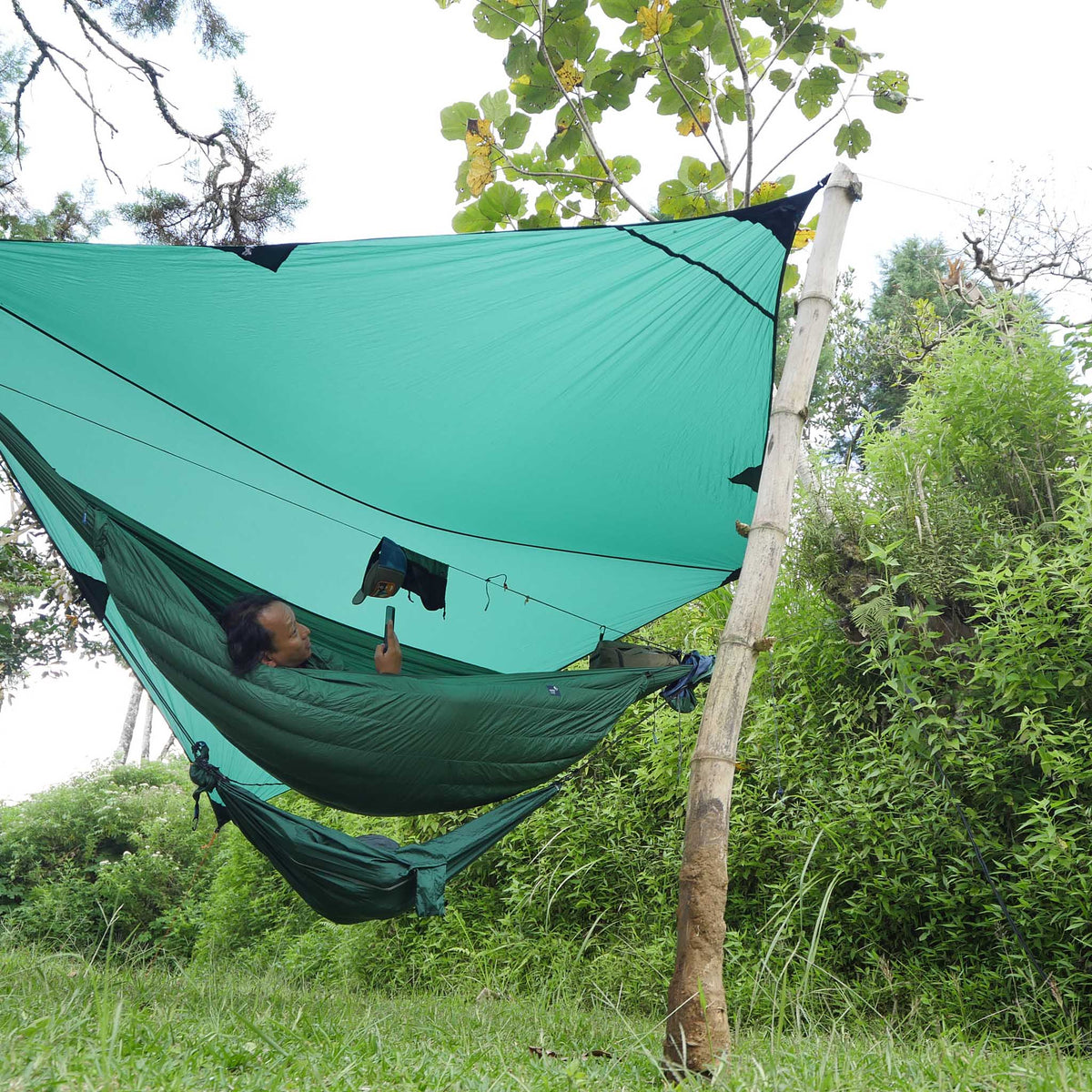 Mini Hammock Set Ticket To The Moon TMMINI7819 Hammocks 160 x 100 cm / Plum/Light Purple