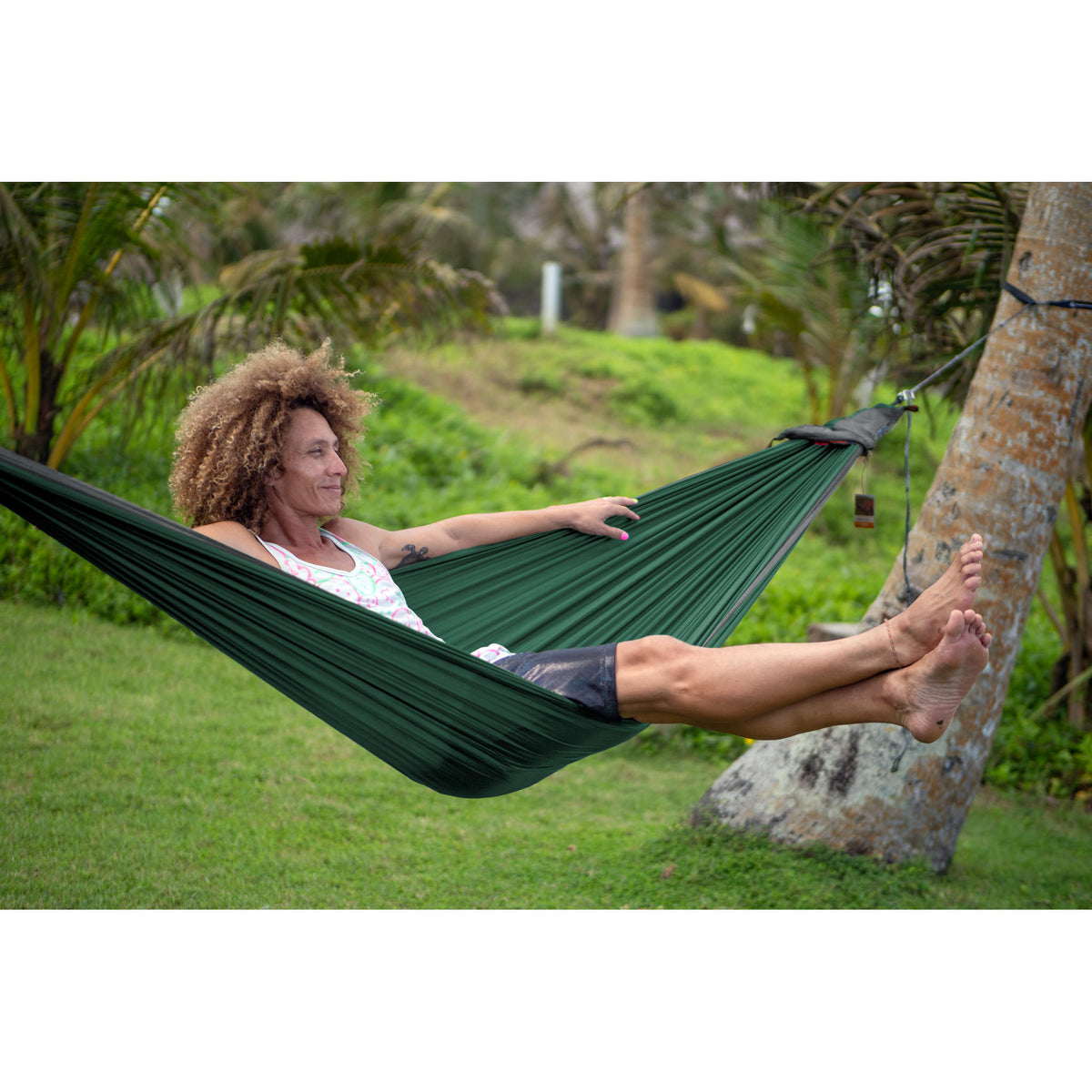Original Hammock Ticket To The Moon TMO8903 Hammocks 320 x 200 cm / Petrol Green/Dark Grey