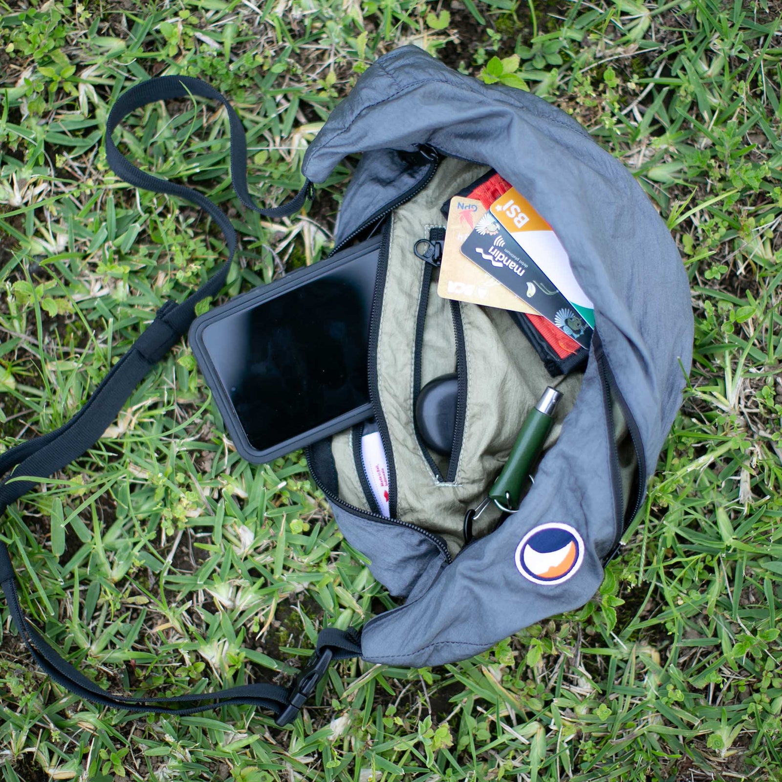 Sling Bag Basic Ticket To The Moon TMSLBB03 Sling Bags One Size / Dark Grey