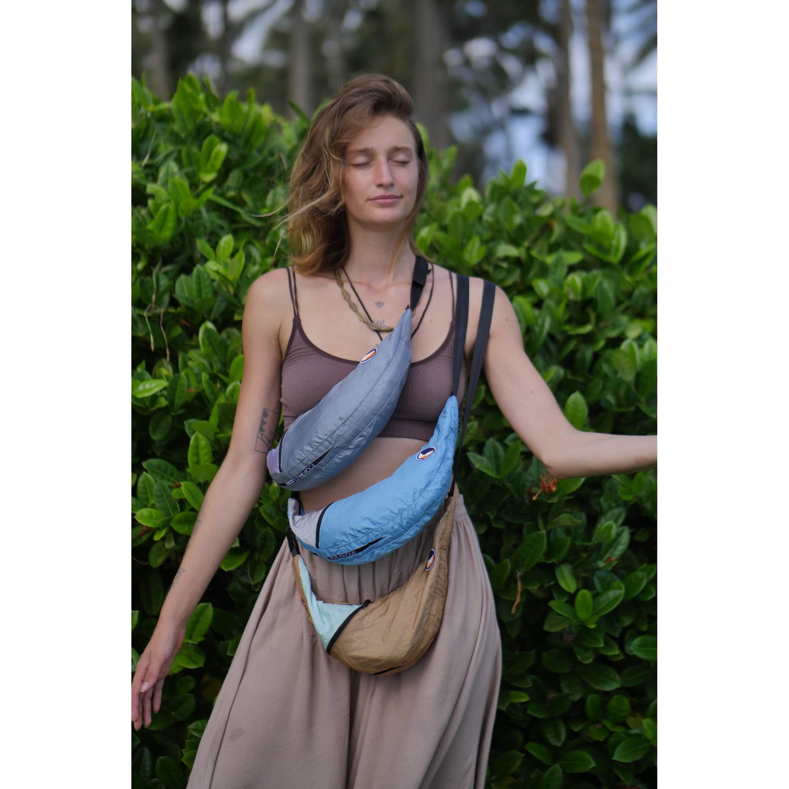 Sling Bag Original Ticket To The Moon TMSLB3149 Sling Bags One Size / Sky Blue/Frosty Grey