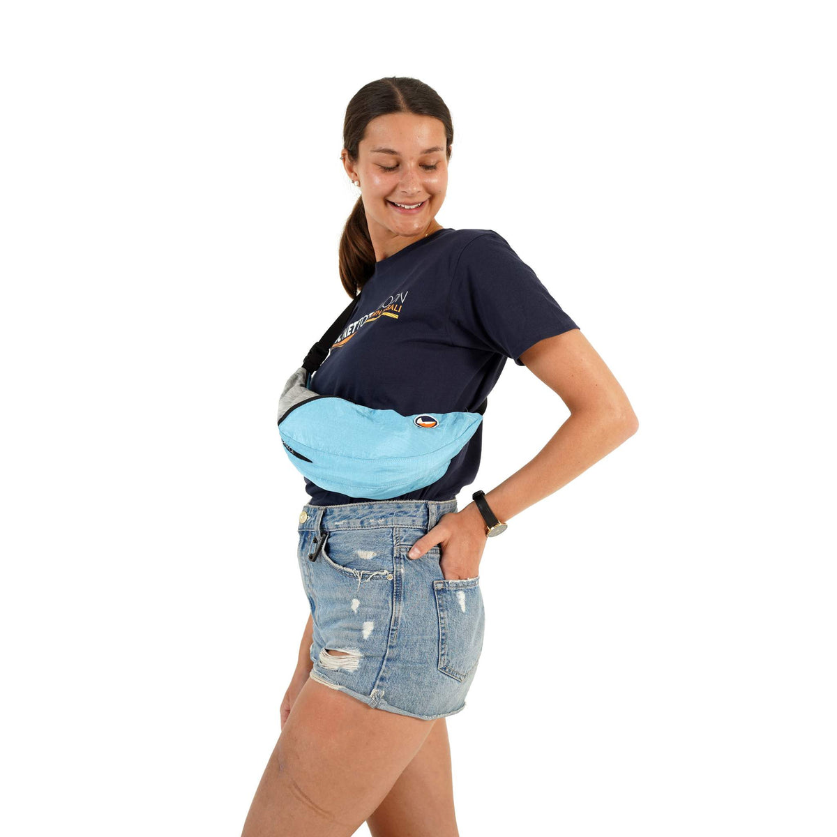 Sling Bag Original Ticket To The Moon TMSLB3149 Sling Bags One Size / Sky Blue/Frosty Grey