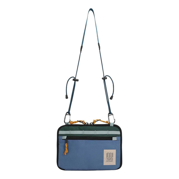 All Adventure Accessory Bag Topo Designs 932402464 Crossbody Bags One Size / Stone Blue/Forest