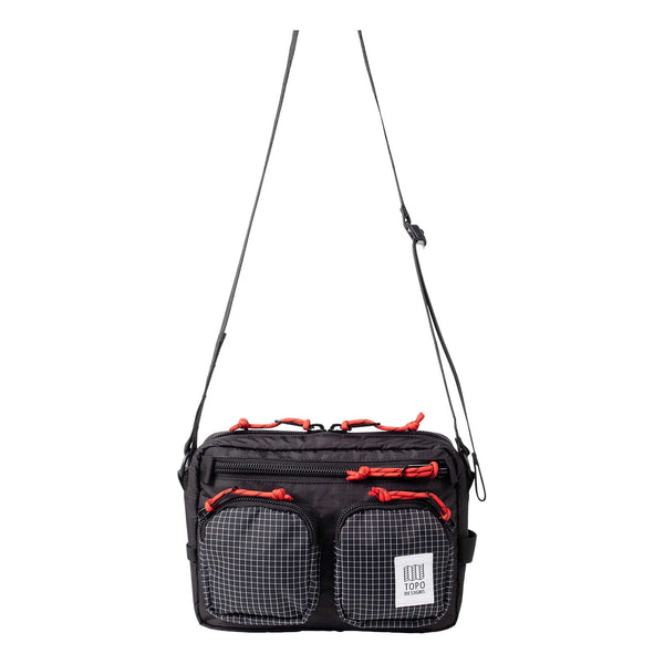Block Bag Topo Designs 931602961 Crossbody Bags One Size / Black/Grid