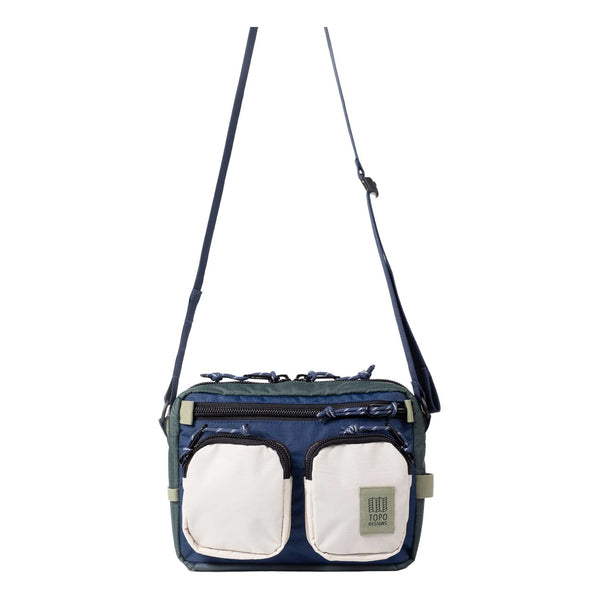 Block Bag Topo Designs 931602343 Crossbody Bags One Size / Forest/Bone White