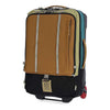 Global Travel Bag Roller Topo Designs 932421324000 Wheeled Duffle Bags 44L / Caribbean/Dark Khaki