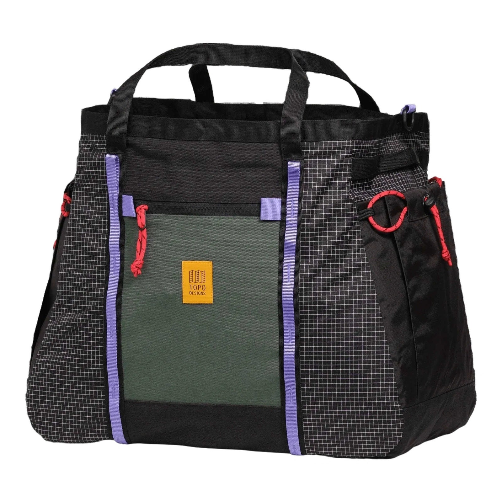 Mountain Gear Bag Topo Designs 932428523000 Duffle Bags 48L / Very Peri/Forest