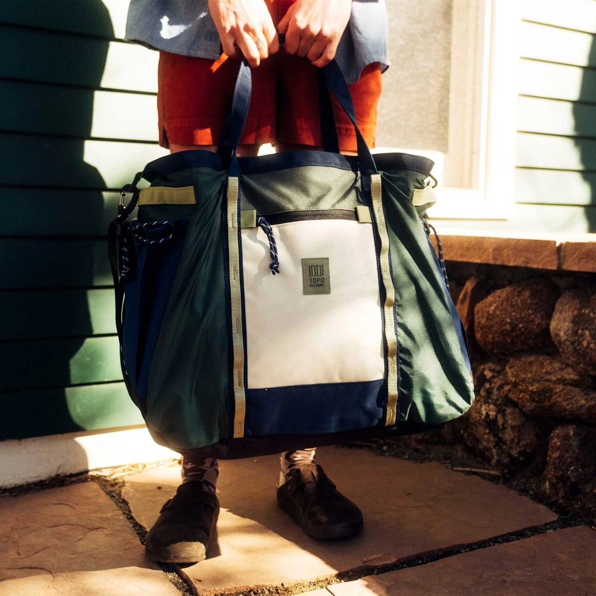 Mountain Gear Bag Topo Designs 932428523000 Duffle Bags 48L / Very Peri/Forest