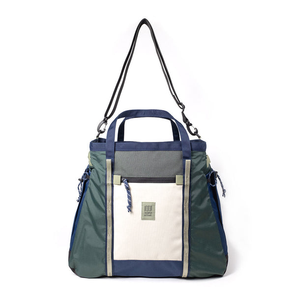 Mountain Gear Bag Topo Designs 932428343 Duffle Bags One Size / Forest/Bone White