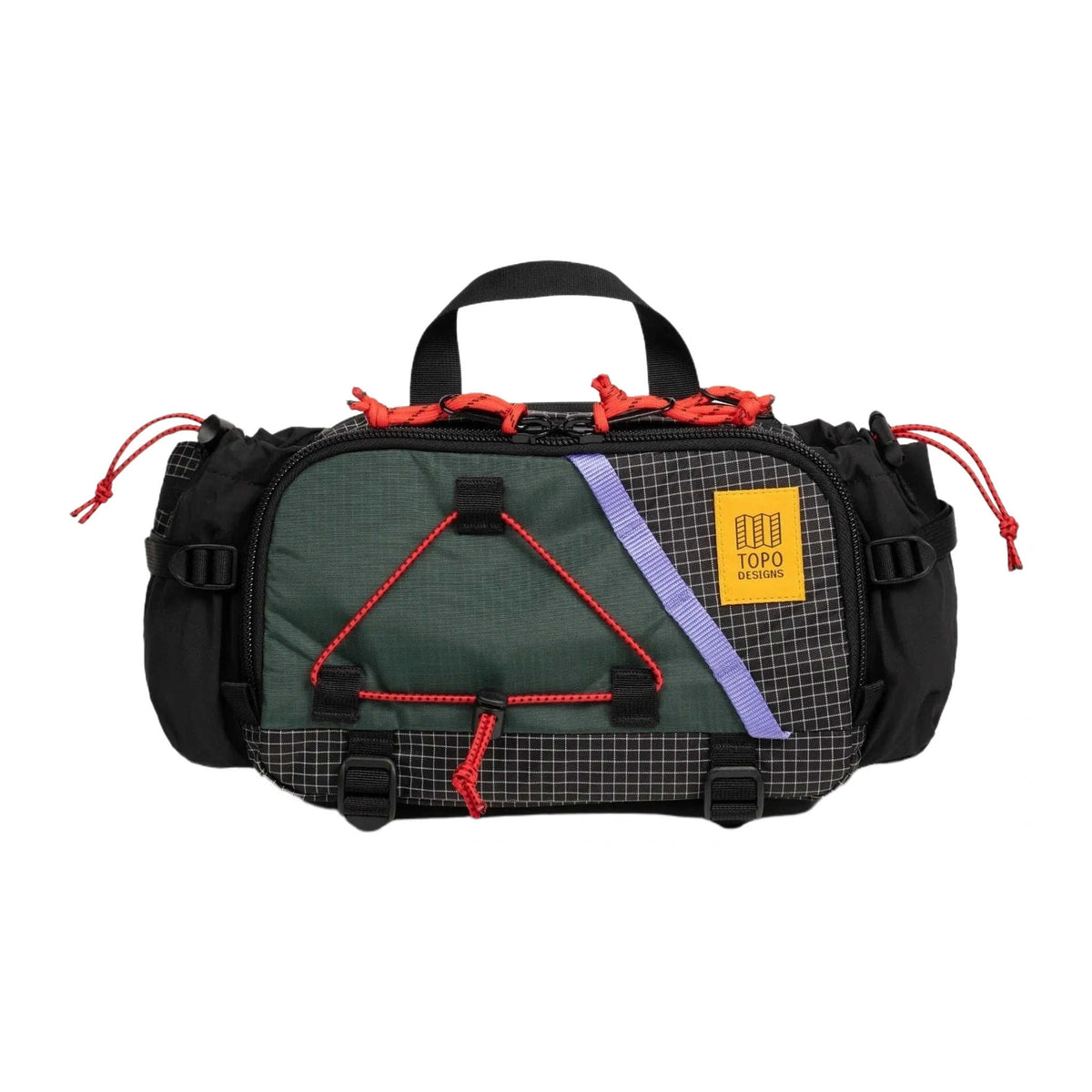 Mountain Hydro Hip Pack Topo Designs 932429523000 Sling Bags 4.4L / Very Peri/Forest